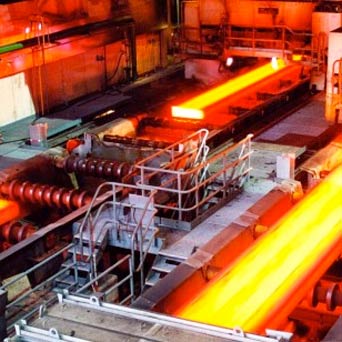 Controlling of the filling and pour of steel and iron